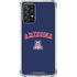 University of Arizona Primary Logo Blue Galaxy A72 5G Clear Case